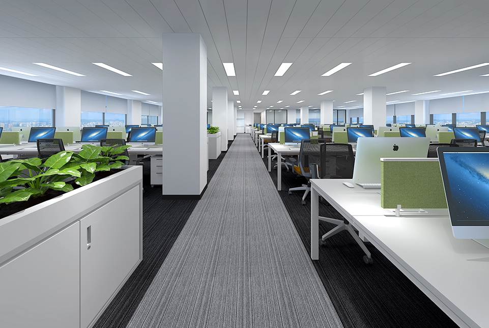  上海新希望集團辦公室裝修設計效果圖 