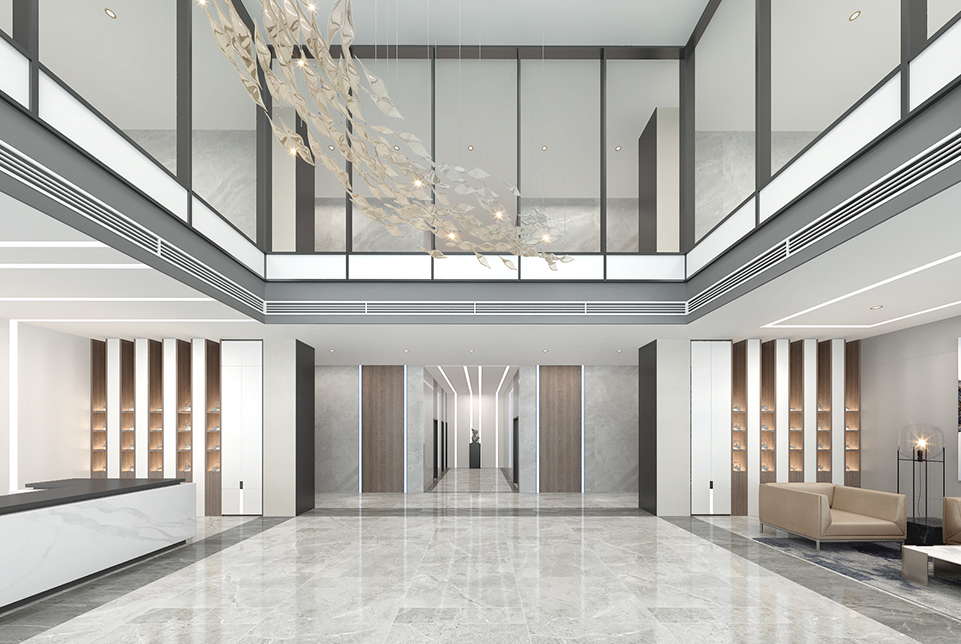  蘇邁特5A寫字樓大堂裝修設計 