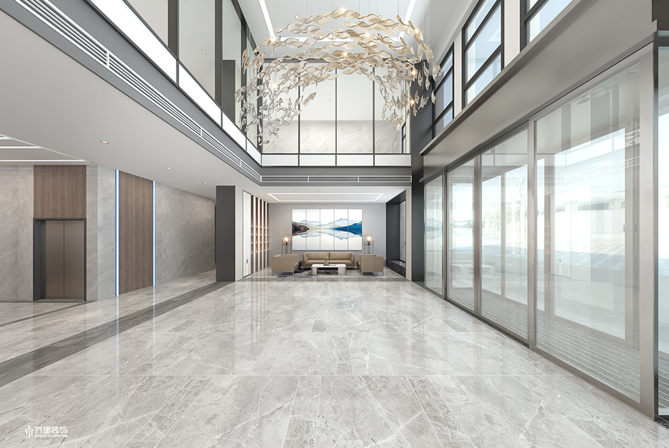  上海蘇邁特5A寫字樓大堂裝修 