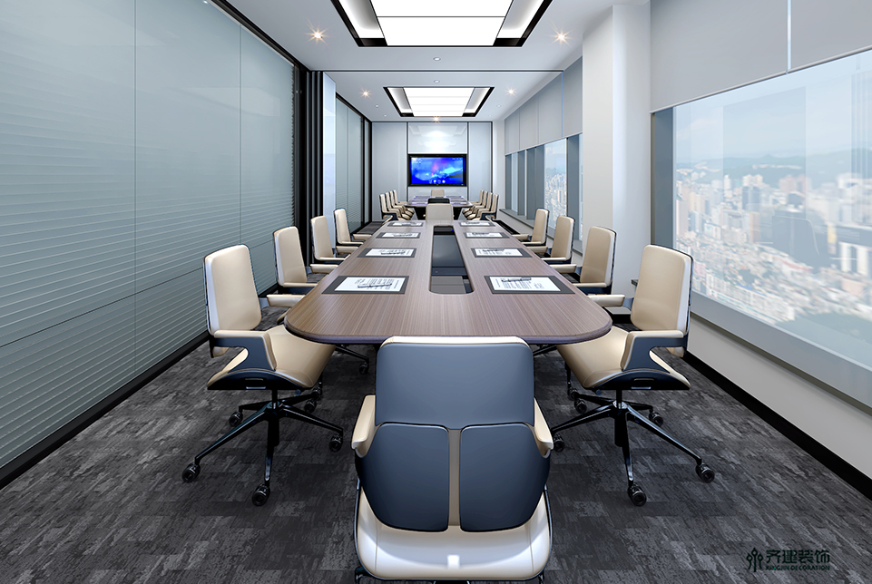  上海新希望集團會議室2裝修設計效果圖 