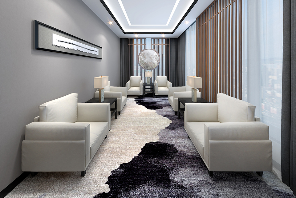  海新希望集團接待室裝修設計效果圖 