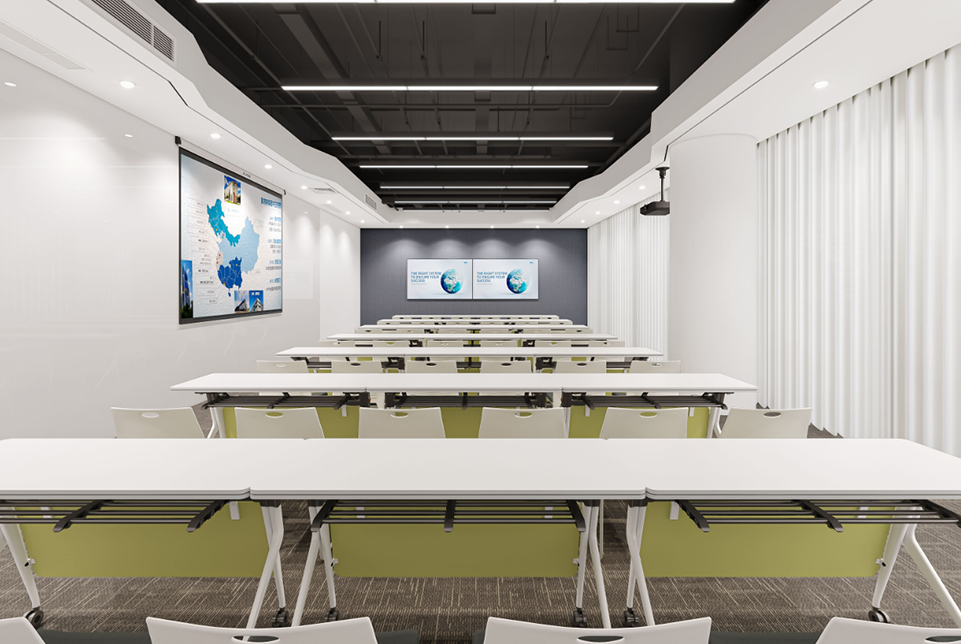  西克上海中心辦公室展廳放映室 
