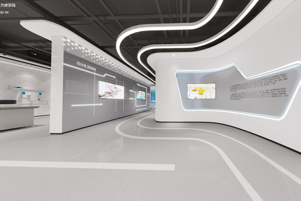  西克上海中心辦公室展廳前廳 