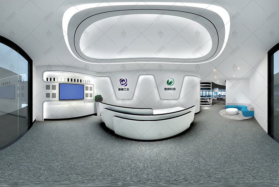 上海脈赫工業辦公室裝修設計效果圖