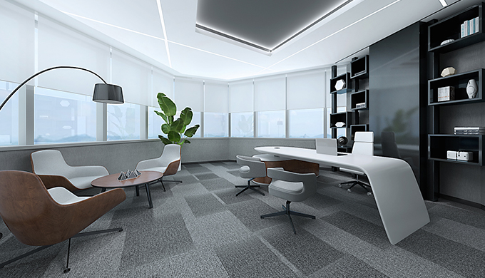 上海徐匯BOSS辦公室裝修