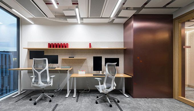 上海科創(chuàng)板金融公司辦公室創(chuàng)意設(shè)計(jì)