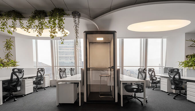 上海辦公室裝修如何防止工位晃動？