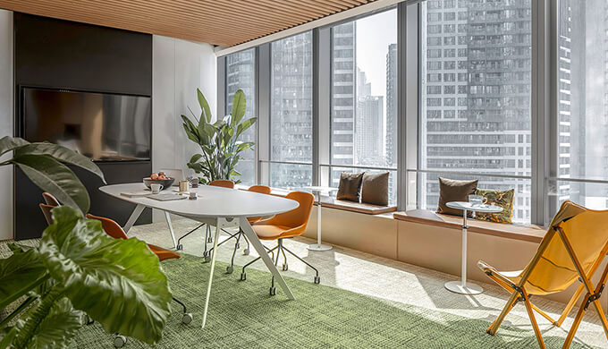 高層寫字樓辦公室窗簾的選購要點