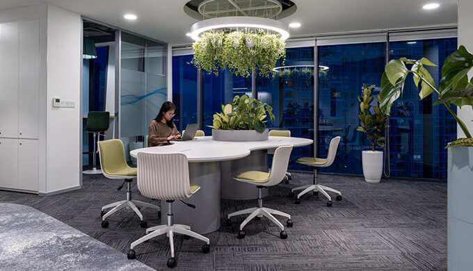 上海會計事務所辦公室裝修設計方案