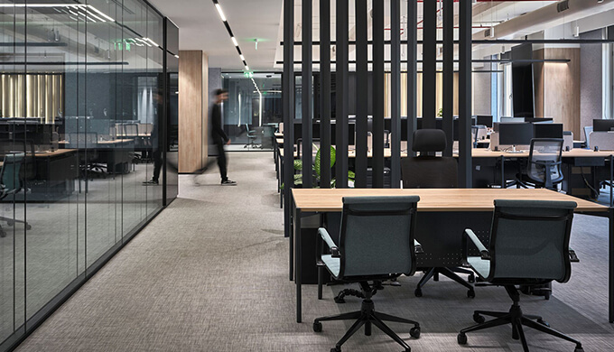 商務風辦公室裝修采光設計技巧