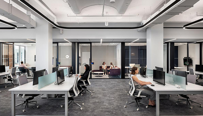 上海高端移民中介公司裝修設計方案