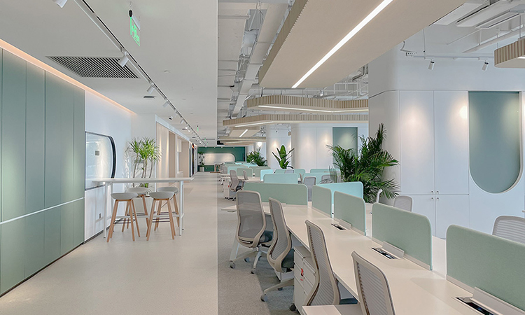 浦東臨港跨境電商海外直播辦公室裝修方案