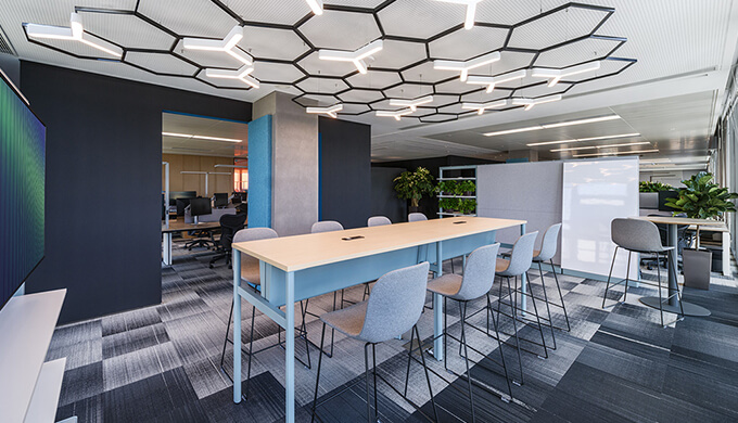 上海現代風軟裝辦公室