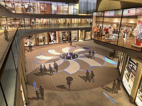 上海辦公室裝修公司商業街月亮灣裝修案例