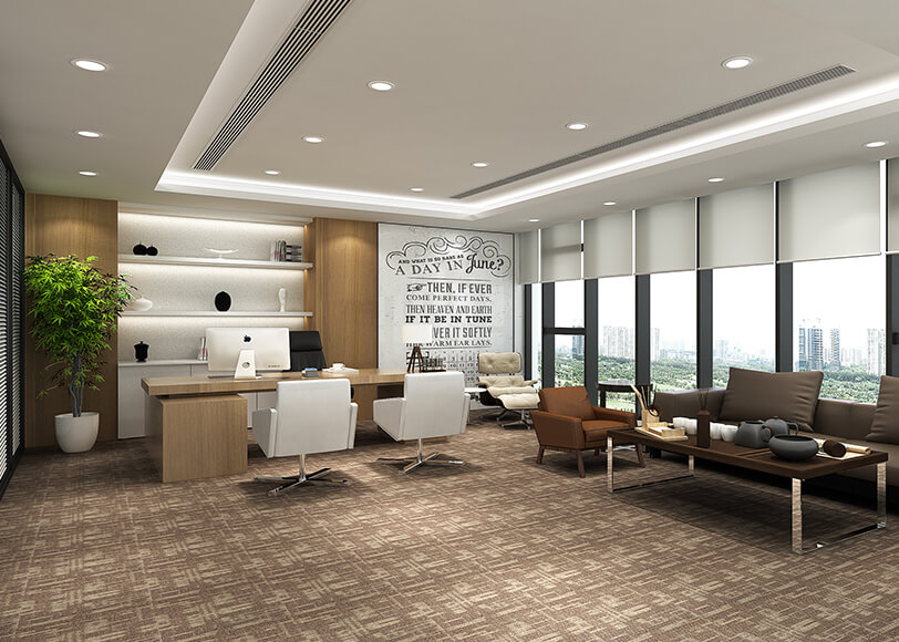  創(chuàng)衣客總經(jīng)理室裝修設(shè)計效果圖 