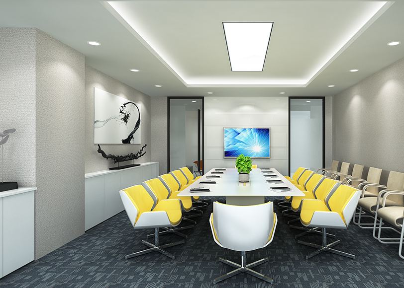  創(chuàng)衣客會議室裝修設(shè)計效果圖 