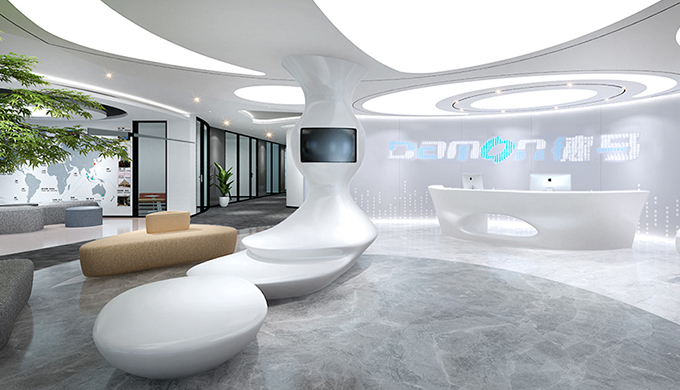 關于上海辦公室前臺裝修設的重要性