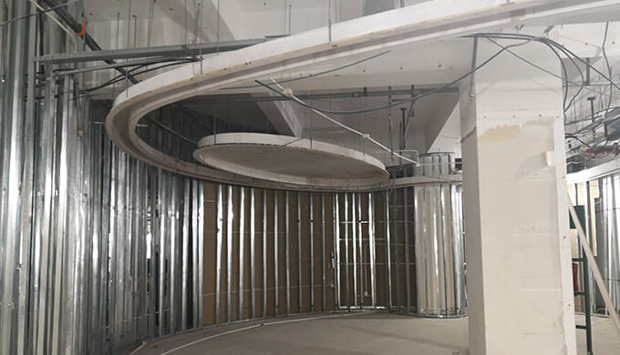 上海辦公室裝修輕質(zhì)隔墻施工注意事項(xiàng)