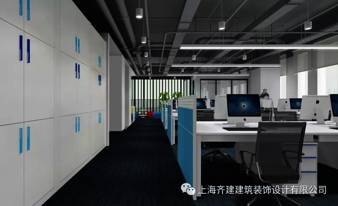 上海青藍管理咨詢辦公室裝修