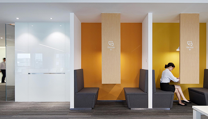 上海辦公室色彩設計對裝修的調節作用