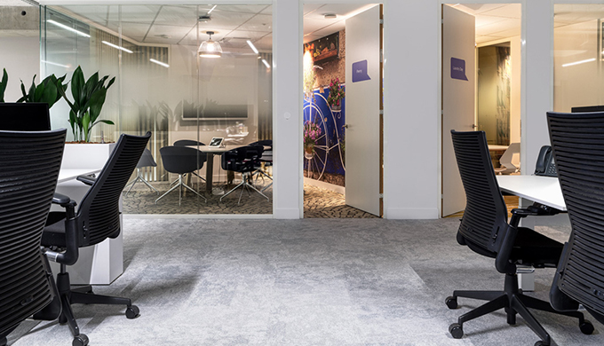 上海辦公室裝修公司項目報價開放區