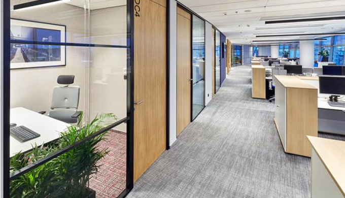 上海辦公室裝修公司對辦公空間各區域裝修設計情況概述