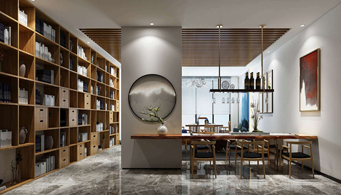 上海中式風(fēng)格辦公室裝修設(shè)計