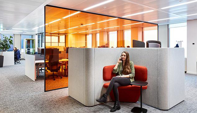 上海單間辦公室裝修設計